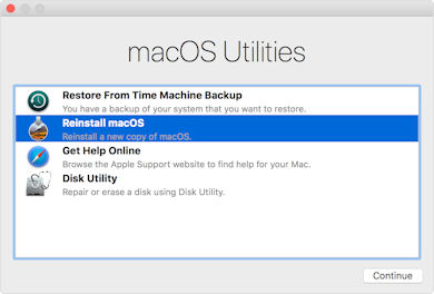 MacOS Recovery